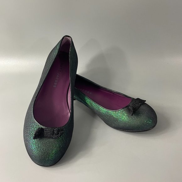 Marc Jacobs Shoes - Marc Jacobs Glider Green Ballet Flats, Size 36